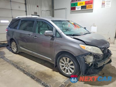 Czwarte zdjęcie samochodu z boku: 2011 TOYOTA SIENNA LIMITED 7-PASSENGER VIN:5TDYK3DC2BS041278 - miniatura