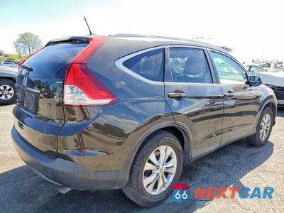 Trzecie zdjęcie samochodu z tyłu: 2014 HONDA CR-V EXL VIN:5J6RM3H78EL022505 - miniatura