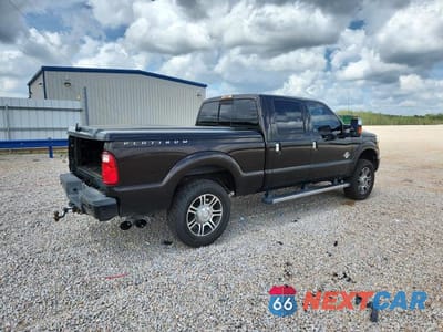 Trzecie zdjęcie samochodu z tyłu: 2013 FORD F250 SUPER DUTY VIN:1FT7W2BT0DEB50358 - miniatura