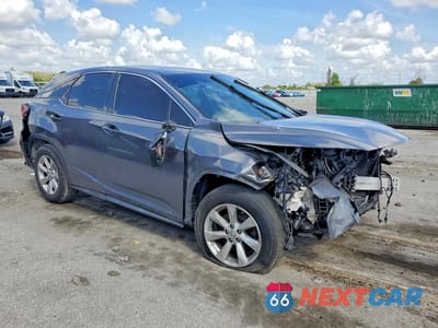 Czwarte zdjęcie samochodu z boku: 2016 LEXUS RX 350 BASE VIN:2T2ZZMCA6GC031368 - miniatura