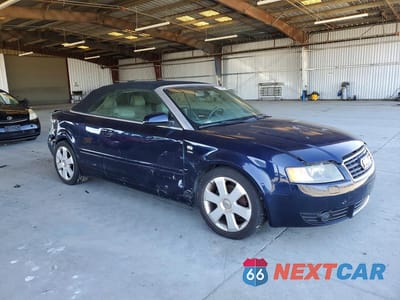Czwarte zdjęcie samochodu z boku: 2006 AUDI A4 1.8 CABRIOLET VIN:WAUAC48HX6K004113 - miniatura
