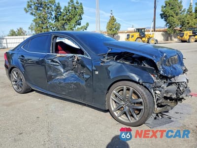 Czwarte zdjęcie samochodu z boku: 2019 LEXUS IS 350 BASE VIN:JTHBZ1D2XK5034256 - miniatura