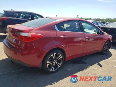 Trzecie zdjęcie samochodu z tyłu: 2014 KIA FORTE EX VIN:KNAFX4A84E5121039 - miniatura