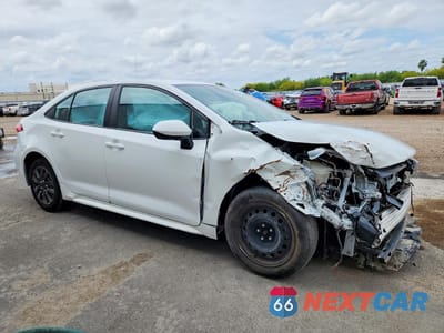 Czwarte zdjęcie samochodu z boku: 2022 TOYOTA COROLLA LE VIN:5YFEPMAE2NP280536 - miniatura