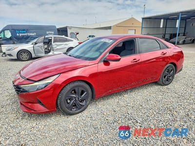 2021 HYUNDAI ELANTRA HYBRID BLUE KMHLM4AJXMU009413 - główne zdjęcie licytacji z USA - miniatura