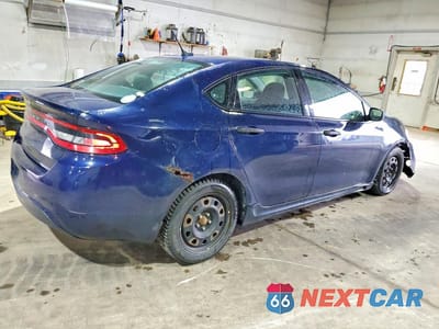 Trzecie zdjęcie samochodu z tyłu: 2013 DODGE DART SE VIN:1C3CDFAA4DD245009 - miniatura