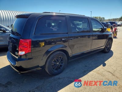 Trzecie zdjęcie samochodu z tyłu: 2019 DODGE GRAND CARAVAN GT VIN:2C4RDGEG6KR695622 - miniatura