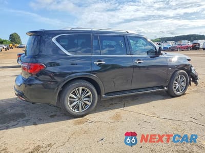Trzecie zdjęcie samochodu z tyłu: 2019 INFINITI QX80 LUXE VIN:JN8AZ2NF3K9682717 - miniatura
