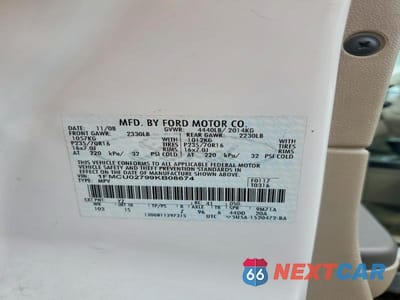 Zdjęcie 12 z 12 samochodu: 2009 FORD ESCAPE XLS VIN:1FMCU02799KB08674 - miniatura
