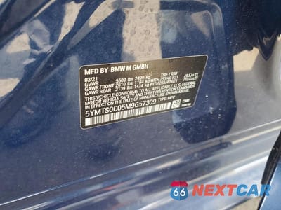 Zdjęcie 13 z 13 samochodu: 2021 BMW X3 M COMPETITION VIN:5YMTS0C05M9G57309 - miniatura