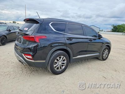 Trzecie zdjęcie samochodu z tyłu: 2019 HYUNDAI SANTA FE SE VIN:5NMS23AD1KH035820 - miniatura