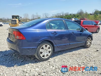 Trzecie zdjęcie samochodu z tyłu: 2006 HONDA CIVIC LX VIN:1HGFA16536L082153 - miniatura