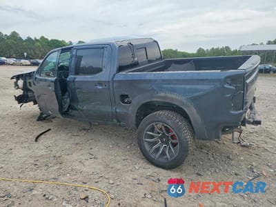Drugie zdjęcie samochodu z przodu: 2021 CHEVROLET SILVERADO K1500 RST VIN:3GCUYEEL8MG127347 - miniatura