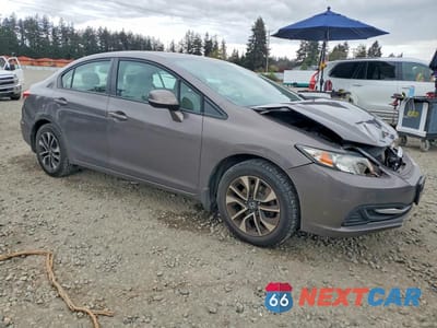 Czwarte zdjęcie samochodu z boku: 2013 HONDA CIVIC EX VIN:19XFB2F81DE220600 - miniatura