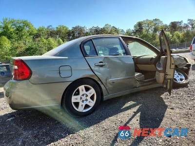 Trzecie zdjęcie samochodu z tyłu: 2006 CHEVROLET MALIBU LT VIN:1G1ZT51886F277297 - miniatura