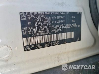 Zdjęcie 14 z 14 samochodu: 2022 TOYOTA RAV4 XLE VIN:2T3P1RFV0NW309764 - miniatura