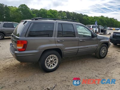 Trzecie zdjęcie samochodu z tyłu: 2002 JEEP GRAND CHEROKEE LIMITED VIN:1J4GX58N92C206243 - miniatura
