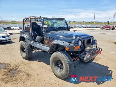 Czwarte zdjęcie samochodu z boku: 1997 JEEP WRANGLER / TJ SAHARA VIN:1J4FY49S4VP520144 - miniatura