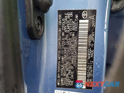 Zdjęcie 12 z 12 samochodu: 2009 TOYOTA PRIUS BASE VIN:JTDKB20U497828901 - miniatura