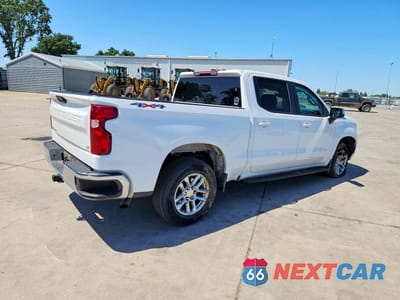 Trzecie zdjęcie samochodu z tyłu: 2023 CHEVROLET SILVERADO K1500 LT-L VIN:3GCPDKEK7PG188093 - miniatura