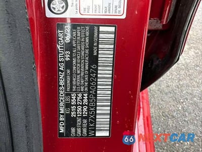 Zdjęcie 10 z 10 samochodu: 2023 MERCEDES-BENZ AMG GT 43 VIN:W1K7X5KB5PA062476 - miniatura