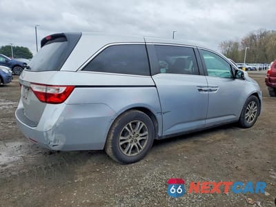 Trzecie zdjęcie samochodu z tyłu: 2013 HONDA ODYSSEY EXL VIN:5FNRL5H66DB046928 - miniatura