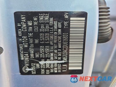 Zdjęcie 12 z 12 samochodu: 2013 HYUNDAI TUCSON LIMITED VIN:KM8JU3AC2DU616831 - miniatura