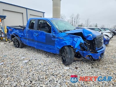 Czwarte zdjęcie samochodu z boku: 2012 FORD F150 SUPER CAB VIN:1FTFX1EF8CFC54405 - miniatura