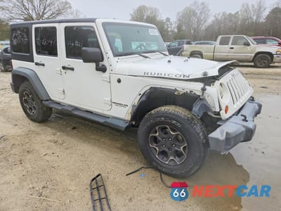 Czwarte zdjęcie samochodu z boku: 2008 JEEP WRANGLER UNLIMITED RUBICON VIN:1J4GA69198L640870 - miniatura