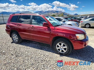 Czwarte zdjęcie samochodu z boku: 2007 TOYOTA HIGHLANDER SPORT VIN:JTEHP21A070187831 - miniatura