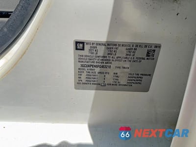 Zdjęcie 10 z 10 samochodu: 2015 CHEVROLET SILVERADO K1500 VIN:3GCUKPEH6FG463218 - miniatura