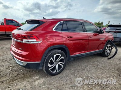 Trzecie zdjęcie samochodu z tyłu: 2021 VOLKSWAGEN ATLAS CROSS SPORT SEL PREMIUM VIN:1V2TE2CA7MC204313 - miniatura