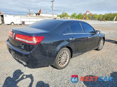Trzecie zdjęcie samochodu z tyłu: 2012 LINCOLN MKZ VIN:3LNHL2JC1CR813913 - miniatura
