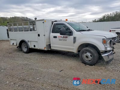Czwarte zdjęcie samochodu z boku: 2021 FORD F350 SUPER DUTY UTILITY / SERVICE TRUCK VIN:1FDRF3G66MEC55208 - miniatura