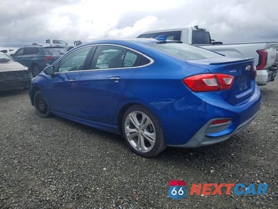 Drugie zdjęcie samochodu z przodu: 2018 CHEVROLET CRUZE PREMIER VIN:1G1BF5SM4J7103315 - miniatura