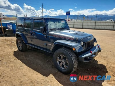 Czwarte zdjęcie samochodu z boku: 2017 JEEP WRANGLER UNLIMITED RUBICON VIN:1C4BJWFG6HL739431 - miniatura