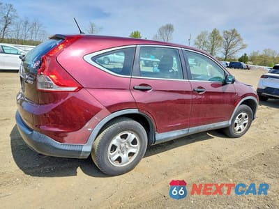 Trzecie zdjęcie samochodu z tyłu: 2013 HONDA CR-V LX VIN:5J6RM4H32DL074603 - miniatura