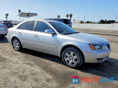 Czwarte zdjęcie samochodu z boku: 2006 HYUNDAI SONATA GL VIN:5NPET46C36H060565 - miniatura
