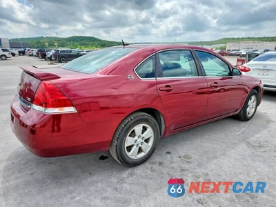 Trzecie zdjęcie samochodu z tyłu: 2008 CHEVROLET IMPALA LT VIN:2G1WT58K189285127 - miniatura