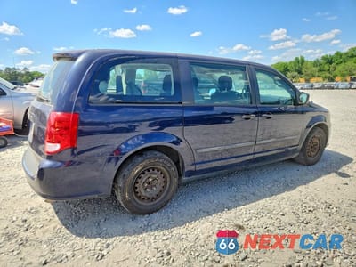 Trzecie zdjęcie samochodu z tyłu: 2012 DODGE GRAND CARAVAN SE VIN:2C4RDGBG4CR268641 - miniatura