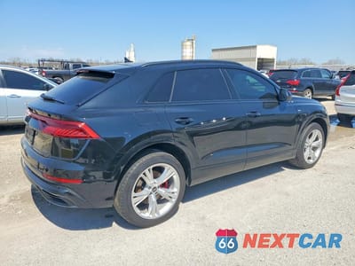 Trzecie zdjęcie samochodu z tyłu: 2022 AUDI Q8 PREMIUM PLUS S-LINE VIN:WA1EVBF12ND021879 - miniatura