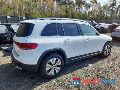 Trzecie zdjęcie samochodu z tyłu: 2023 MERCEDES-BENZ EQB 300 4MATIC VIN:W1N9M0KB3PN054831 - miniatura