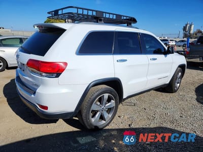 Trzecie zdjęcie samochodu z tyłu: 2015 JEEP GRAND CHEROKEE LIMITED VIN:1C4RJFBG9FC840514 - miniatura