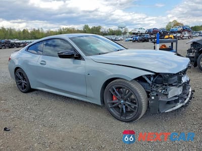 Czwarte zdjęcie samochodu z boku: 2022 BMW M440XI VIN:WBA13AR05NCJ52282 - miniatura