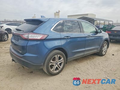 Trzecie zdjęcie samochodu z tyłu: 2018 FORD EDGE TITANIUM VIN:2FMPK4K91JBC12154 - miniatura