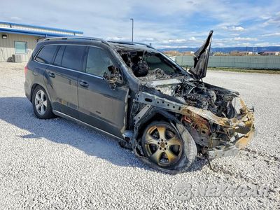 Czwarte zdjęcie samochodu z boku: 2019 MERCEDES-BENZ GLS 450 4MATIC VIN:4JGDF6EE2KB219715 - miniatura