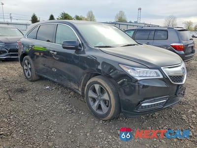 Czwarte zdjęcie samochodu z boku: 2016 ACURA MDX VIN:5FRYD3H22GB008416 - miniatura