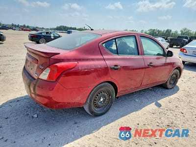 Trzecie zdjęcie samochodu z tyłu: 2014 NISSAN VERSA 1.6 SV VIN:3N1CN7AP7EL867105 - miniatura