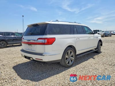 Trzecie zdjęcie samochodu z tyłu: 2019 LINCOLN NAVIGATOR L RESERVE VIN:5LMJJ3LT1KEL05045 - miniatura