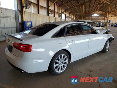 Trzecie zdjęcie samochodu z tyłu: 2014 AUDI A6 PREMIUM PLUS VIN:WAUDFAFC1EN138953 - miniatura